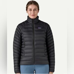 Patagonia Women's Black Down Sweater Puffer Jacket